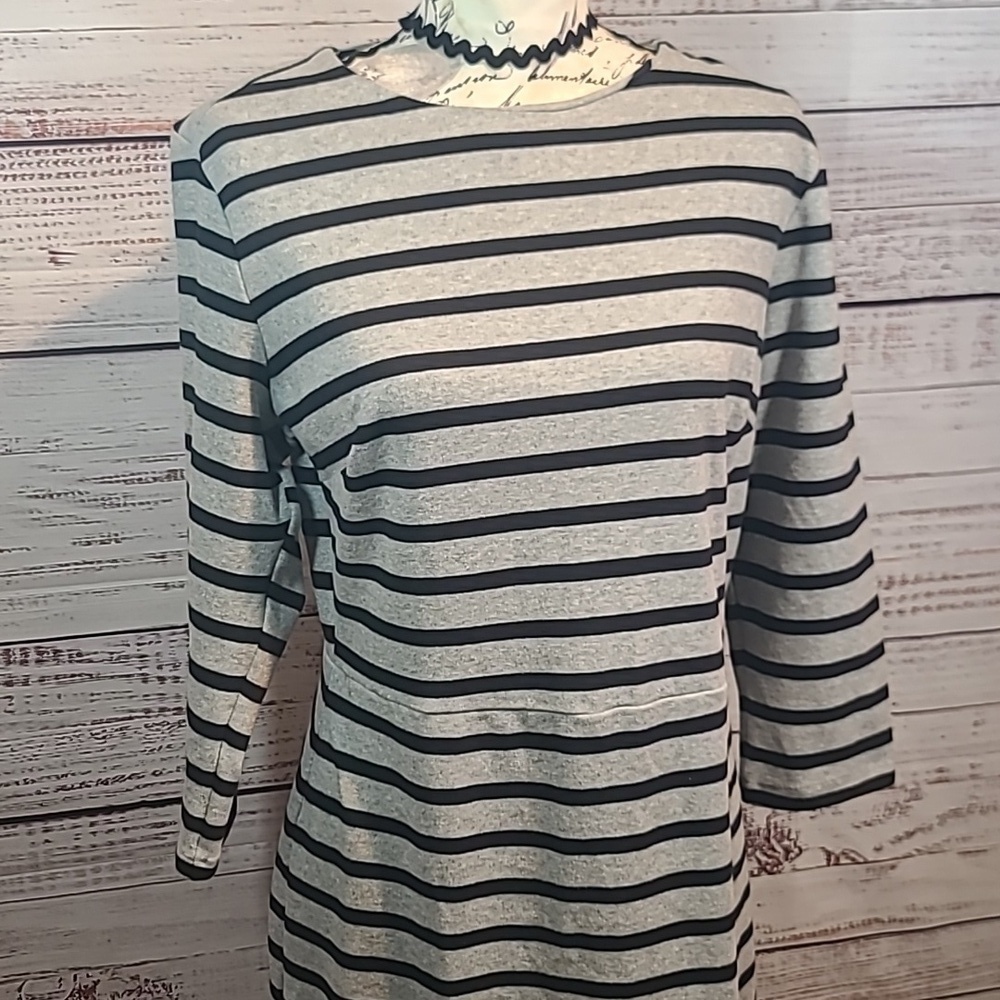 Old Navy stripped sweatshirt dress